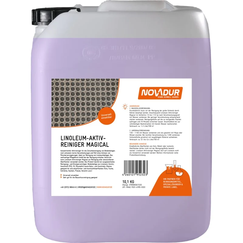 NOVADUR Linoleum Aktivreiniger Magical