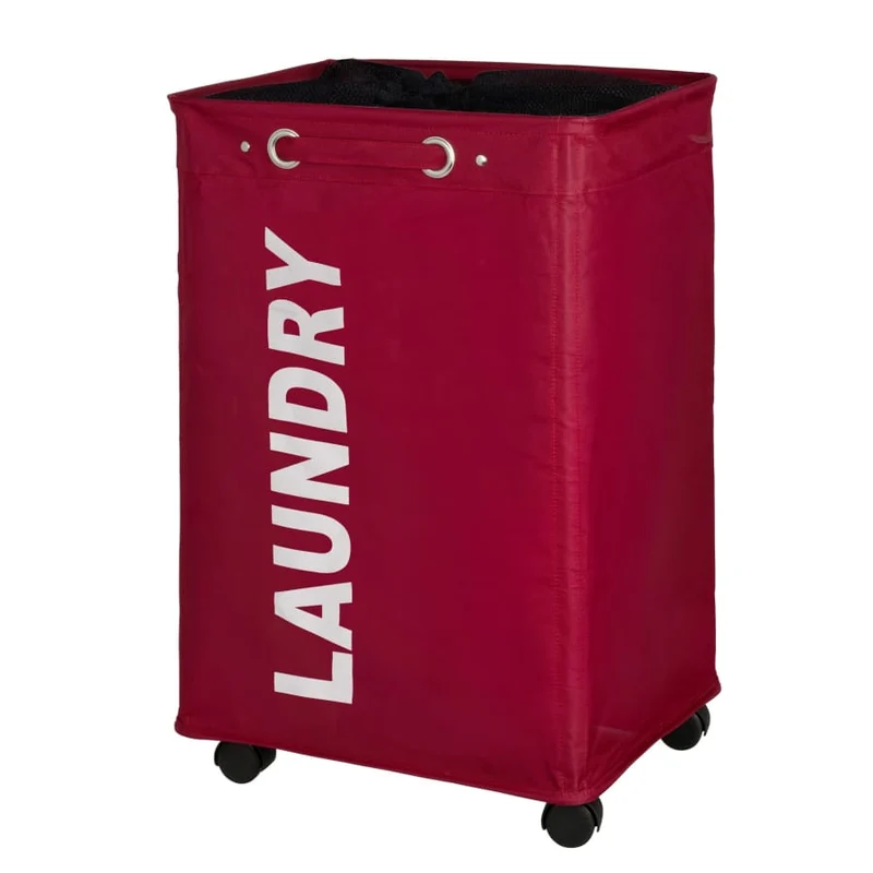 WENKO Quadro Wäschesammler, 79 Liter