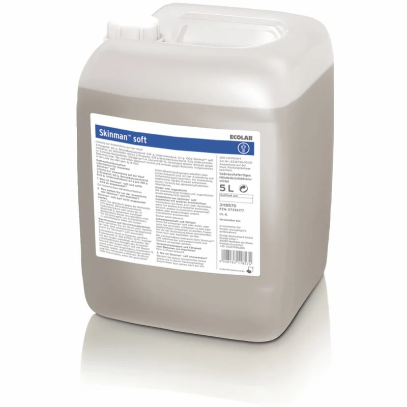 ECOLAB Skinman Soft Händedesinfektion, begrenzt viruzid