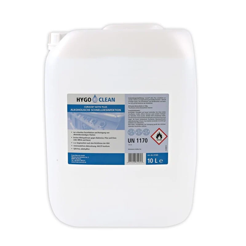 HYGOCLEAN Schnelldesinfektion Curacid Aktiv Plus