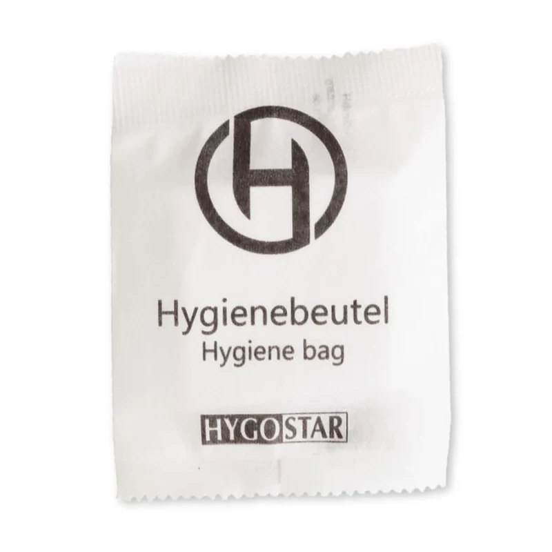 HYGOSTAR® Hygienebeutel, im Verkaufs-Tray, reißfestes LDPE