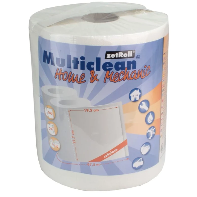 Multiclean Home & Mechanic Großrolle, weiß