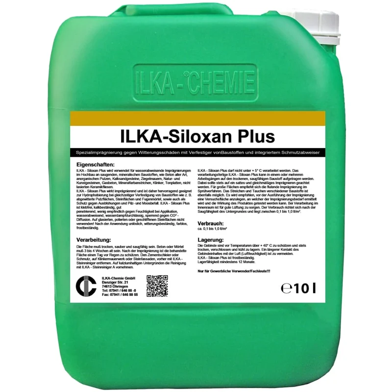 ILKA Siloxan Plus Stein Imprägnierung