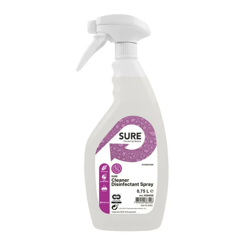 SURE Cleaner Disinfectant Spray Flächendesinfektionsreiniger
