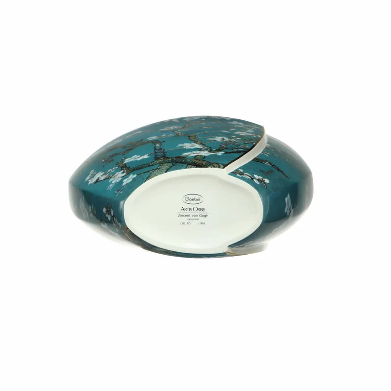 Goebel Vase Vincent van Gogh - Mandelbaum Blau, Porzellan, Bunt, 43 cm, 67061871