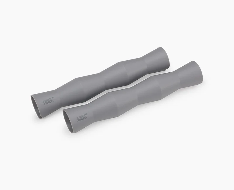 Orderly™ 2er-Pack großer Kleiderbügelabstandshaltersatz, grau