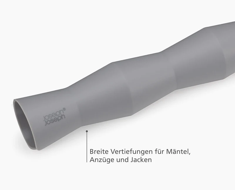 Orderly™ 2er-Pack großer Kleiderbügelabstandshaltersatz, grau