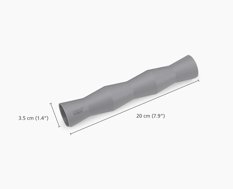 Orderly™ 2er-Pack großer Kleiderbügelabstandshaltersatz, grau