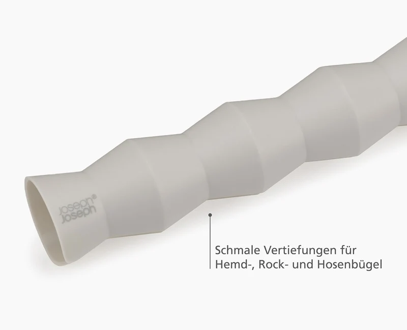 Orderly™ 2er-Pack Kleiderstangen-Abstandshalter-Set, ecru