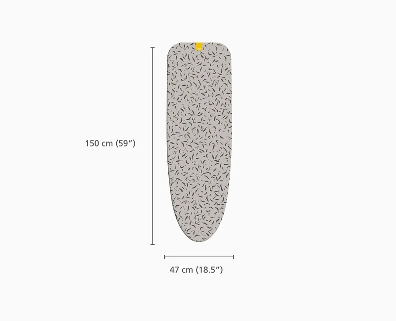 Glide Max 135cm Bügelbrettbezug, groß, ecru
