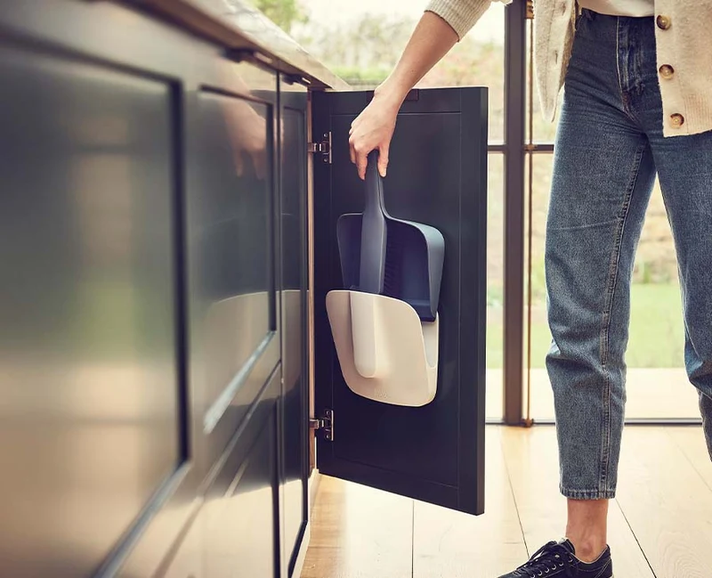 CleanStore Wandmontierter Handfeger und Kehrschaufel
