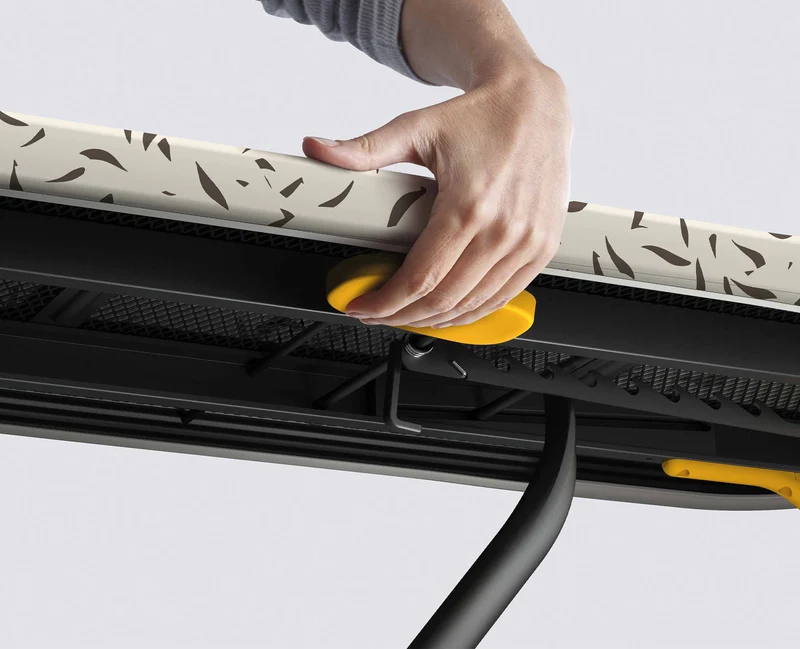 Glide Plus 130cm Bügelbrett inkl. hochwertigem Bezug