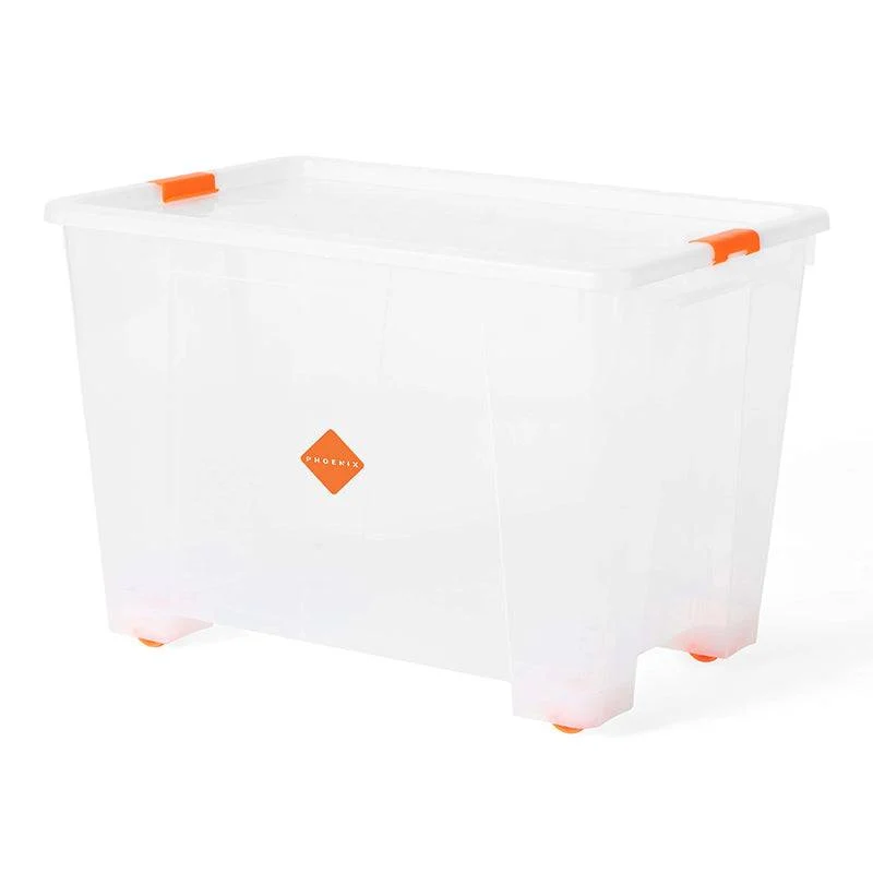 Phoenix Storage Box Transparent 65L