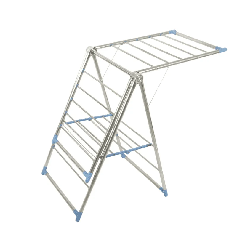 Heavy-Duty Foldable Stainless Steel Cloth Drying Rack