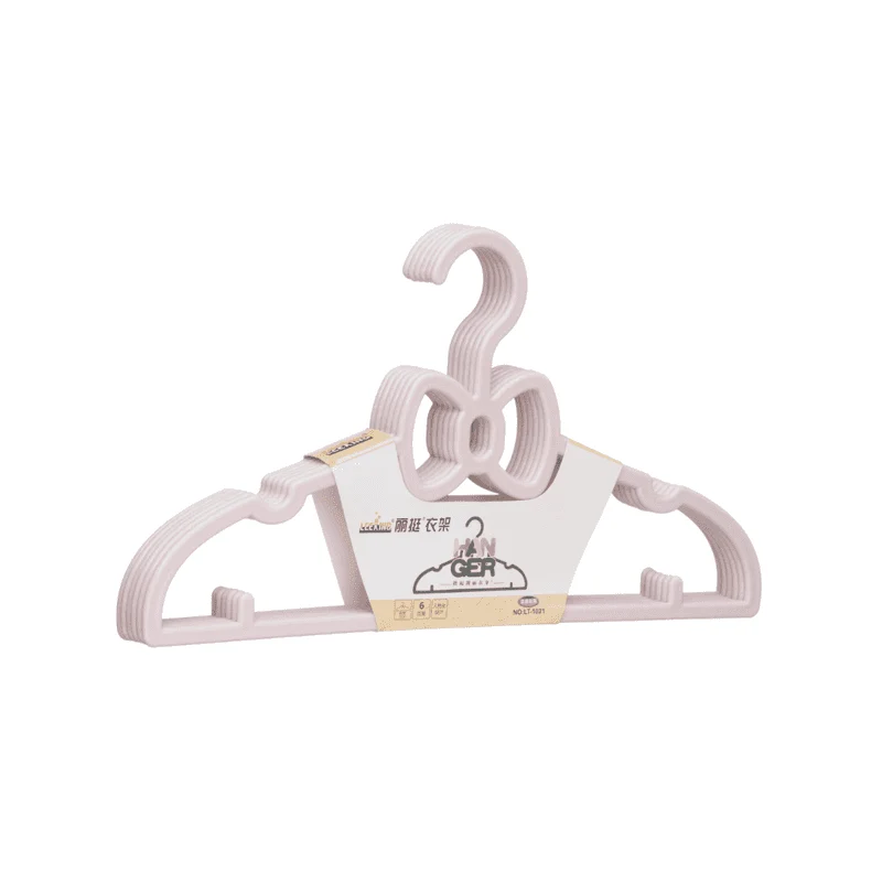 Durable Plastic Baby Clothes Hangers Set (5 Pack)
