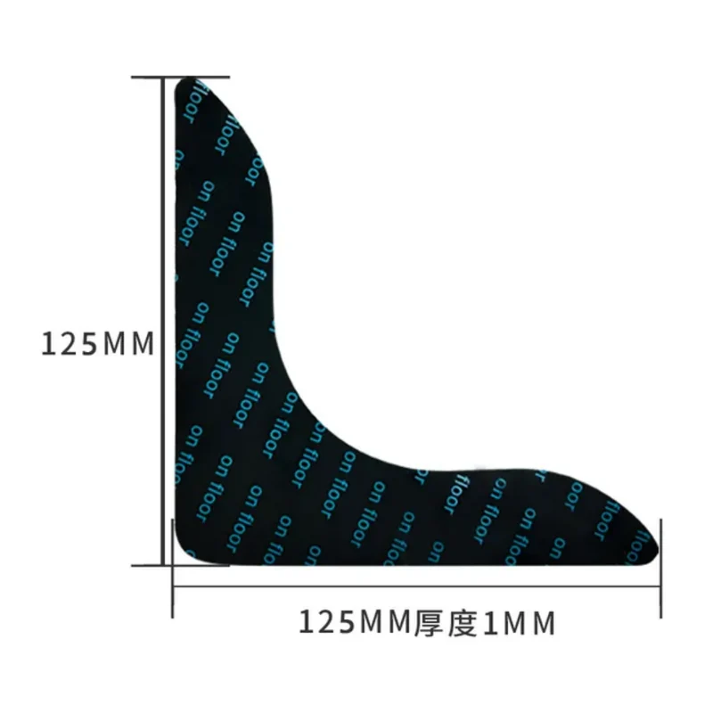 Anti-Slip Carpet Protection PU Sticker 4PCS
