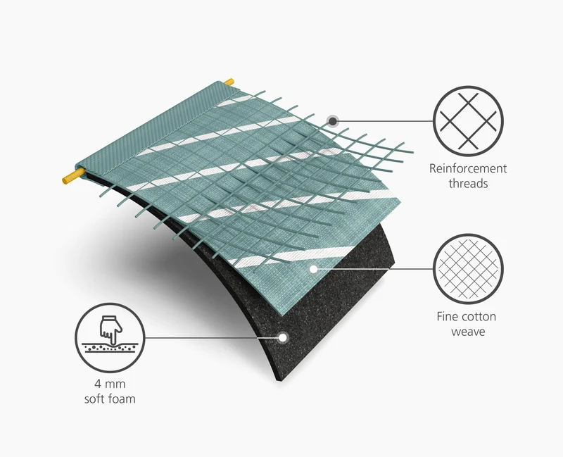 Flexa™ 124-135cm Easy-fit Bügeltischbezug