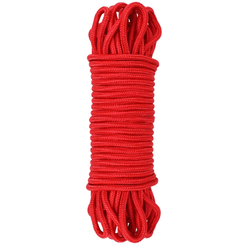 10m Nylon Braided Rope for Camping Gardening