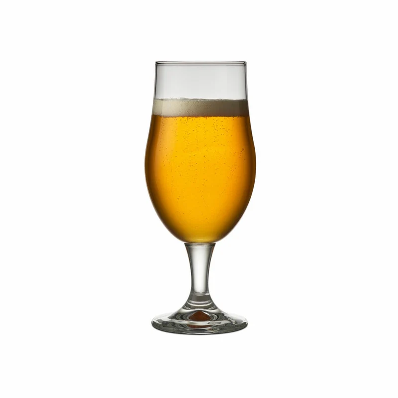 Lyngby Glas Bierglas Juvel 4er Set, Pilsglas, Stielglas, Glas, Klar, 490 ml, 916181