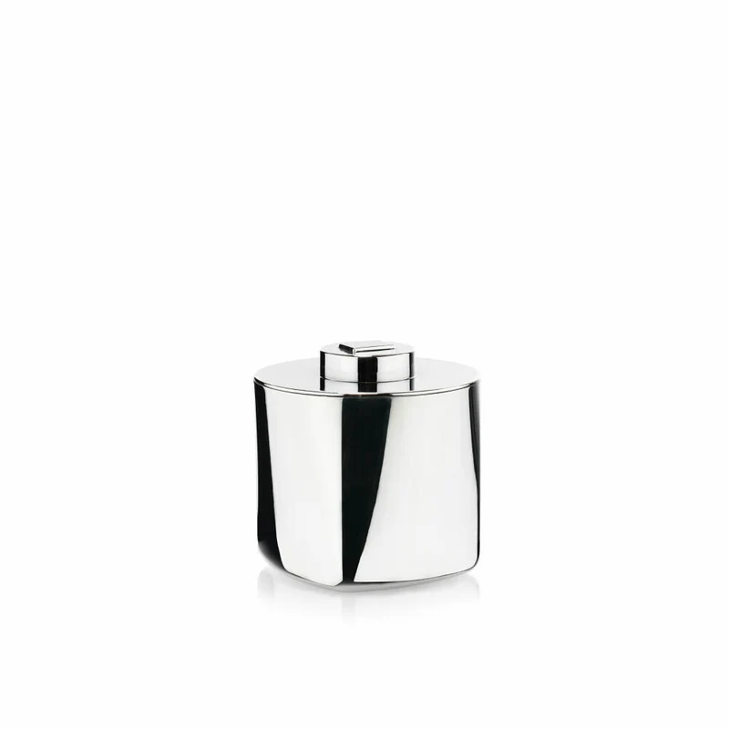 Zone Denmark Eiskühler mit Zange, Eiswürfeleimer, Eiswürfelbehälter, Polished Steel, 332095
