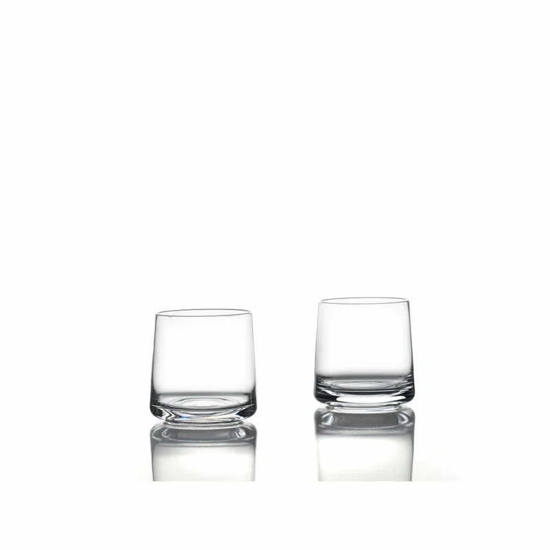 Zone Denmark Wideball Glas Rocks, 2er Set, Wasserglas, Trinkglas, Cocktailglas, Kristallglas, 340 ml, 332100