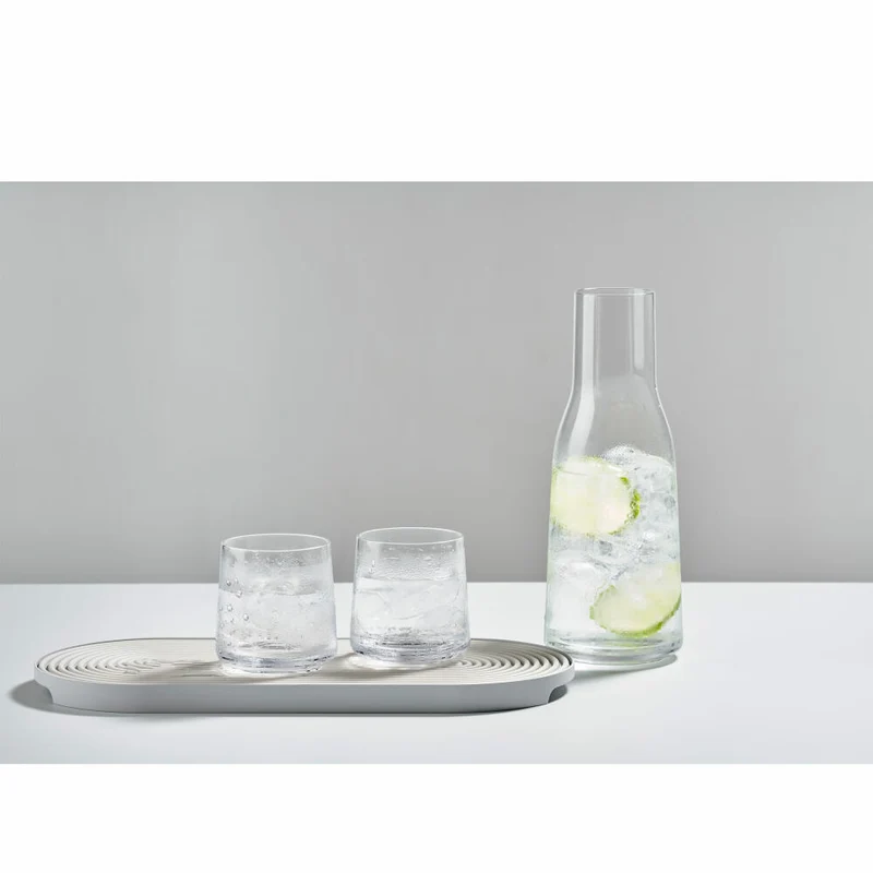Zone Denmark Wideball Glas Rocks, 2er Set, Wasserglas, Trinkglas, Cocktailglas, Kristallglas, 340 ml, 332100