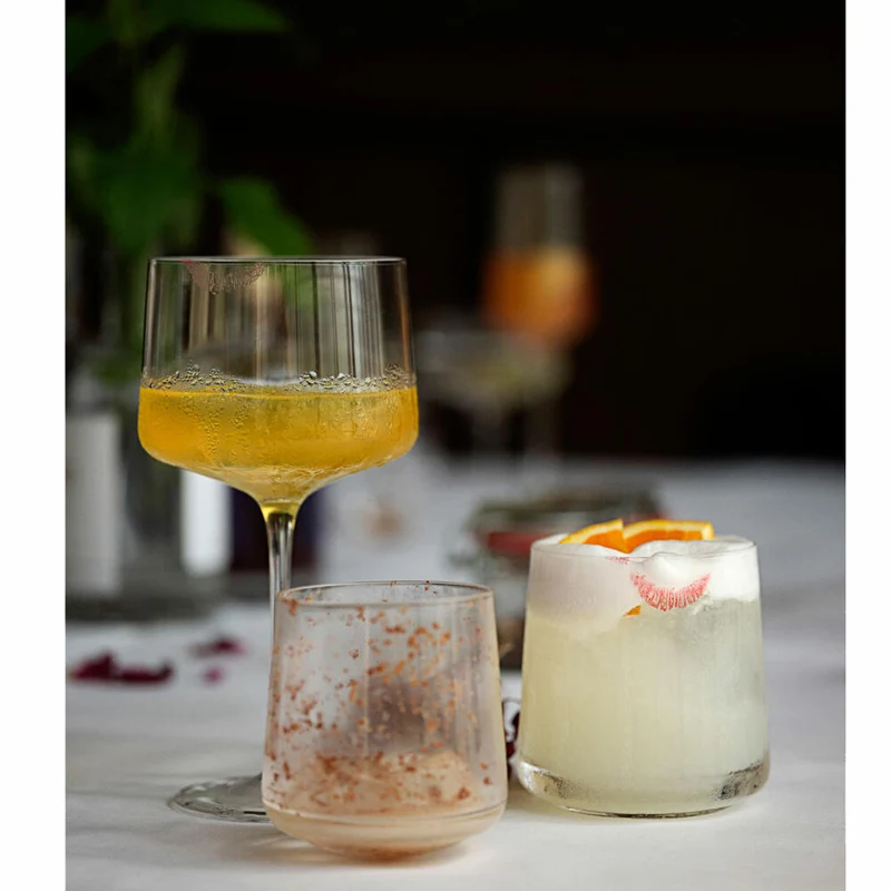 Zone Denmark Wideball Glas Rocks, 2er Set, Wasserglas, Trinkglas, Cocktailglas, Kristallglas, 340 ml, 332100