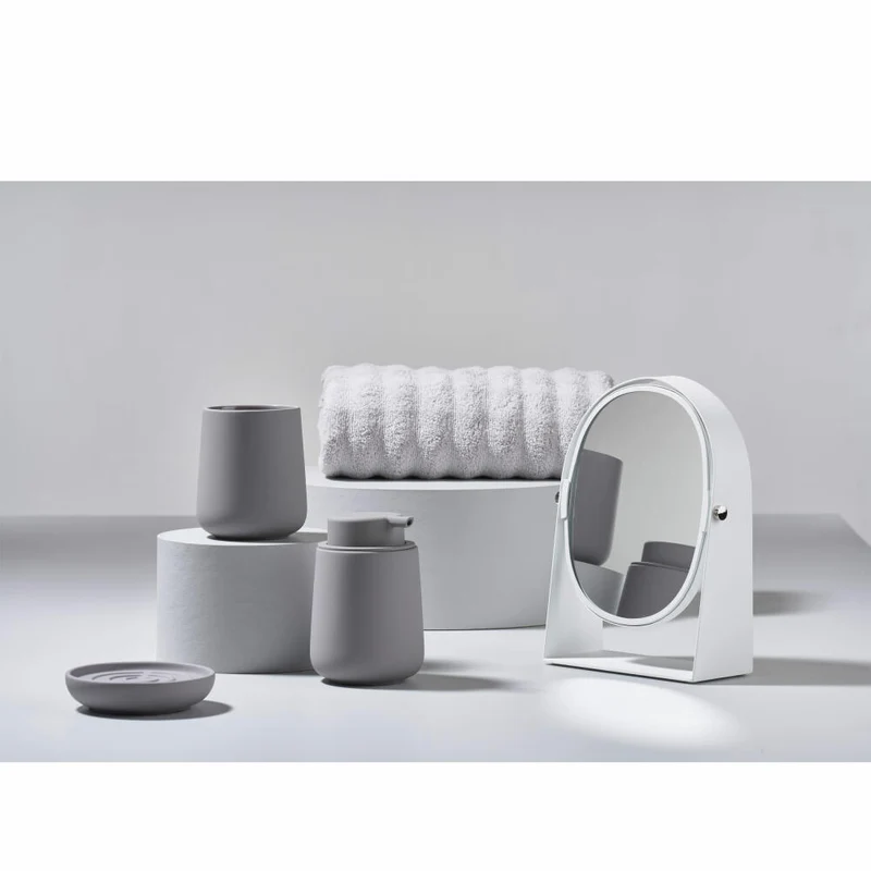 Zone Denmark Seifenspender Nova One, Seifendosierer, Dosierspender, Steinzeug, Grey, 250 ml, 330163