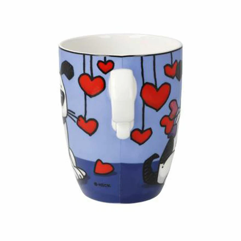Goebel Künstlertasse Ed Heck - Love Dog, Tasse, Kaffeetasse, Teetasse, Fine Bone China, 67200091
