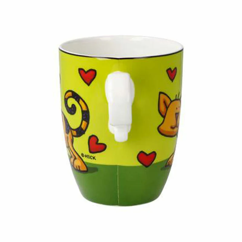 Goebel Künstlertasse Ed Heck - Love Cat, Tasse, Kaffeetasse, Teetasse, Fine Bone China, 67200101
