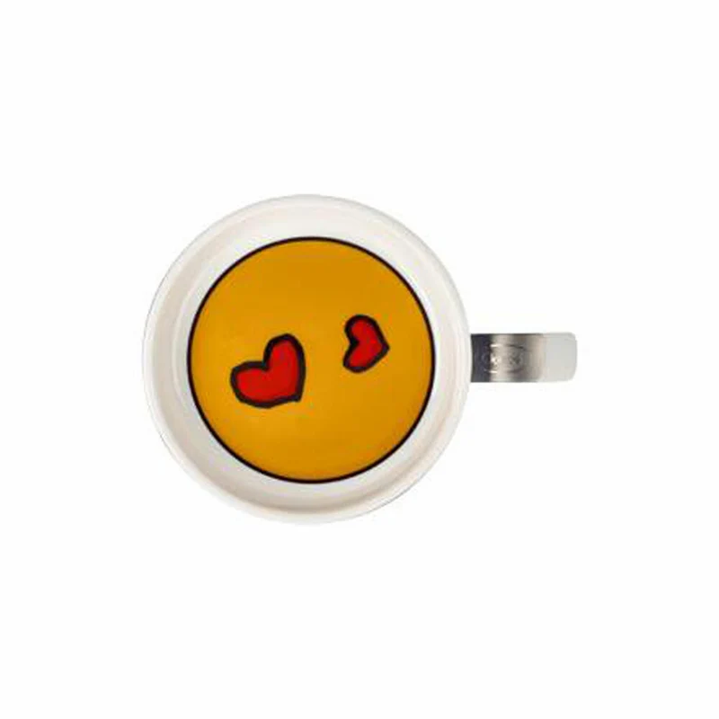 Goebel Teetasse mit Deckel und Sieb Ed Heck - Rock On, Tee Tasse, Fine Bone China, 67200131