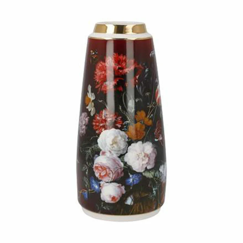Goebel Vase De Heem - Blumen in Vase, Blumenvase, Dekovase, Porzellan, H 18.5 cm, 67062951