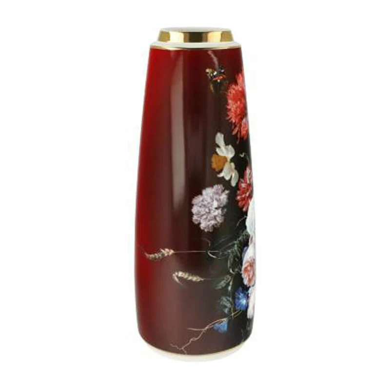 Goebel Vase De Heem - Blumen in Vase, Blumenvase, Dekovase, Porzellan, H 26.5 cm, 67062961