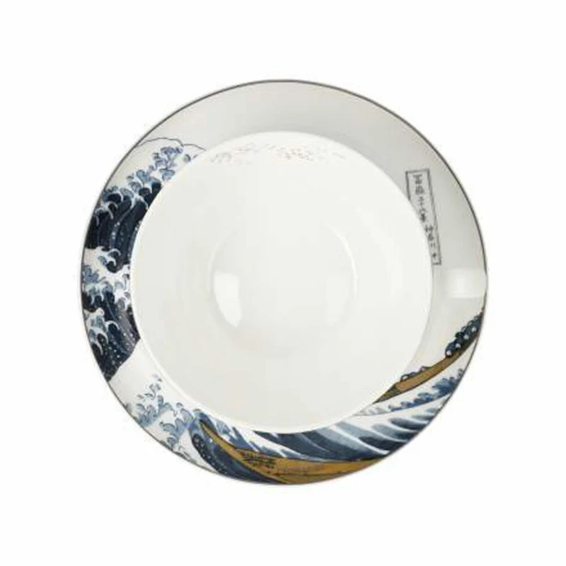 Goebel Milchkaffeetasse Hokusai - Die Welle, Tasse, Kaffeetasse, Teetasse, Fine Bone China, 67075011