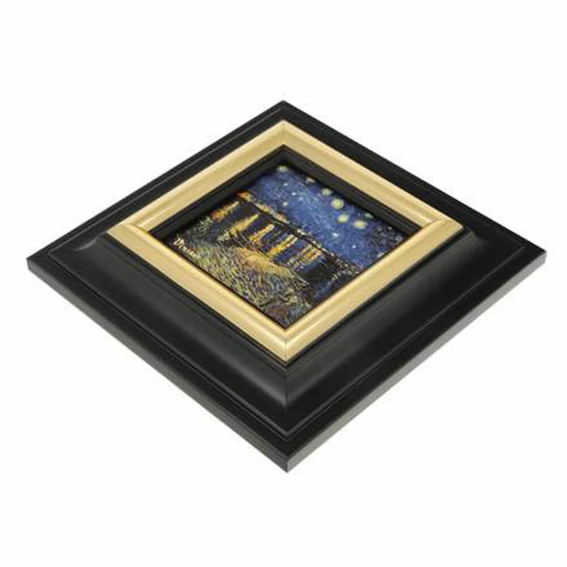 Goebel Wandbild Vincent van Gogh - Sterne über der Rhone, Dekobild, Wand Bild, Porzellan, 67075071