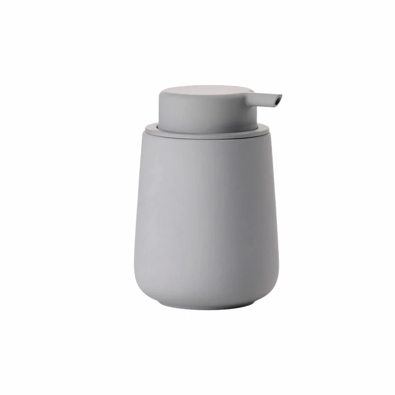Zone Denmark Seifenspender Nova Onea, Seifendosierer, Dosierspender, Steinzeug, Gull Grey, 250 ml, 331217