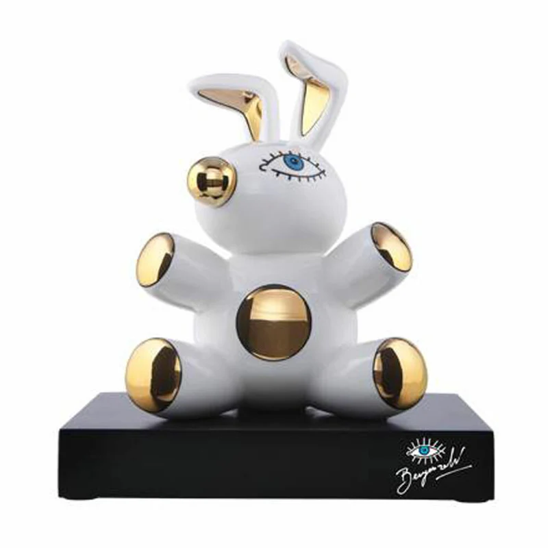 Goebel Figur Mauro Bergonzoli Magic Bunny, Dekofigur, Dekoration, Porzellan, 67180061