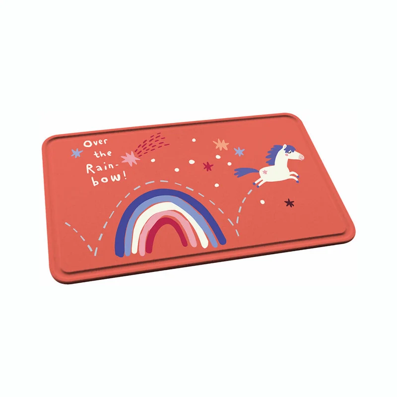 Koziol Frühstücksbrett Connect Board Dreams, Schneidebrett, Brettchen, Kunststoff, Organic Red, 24 x 15 cm, 8353745