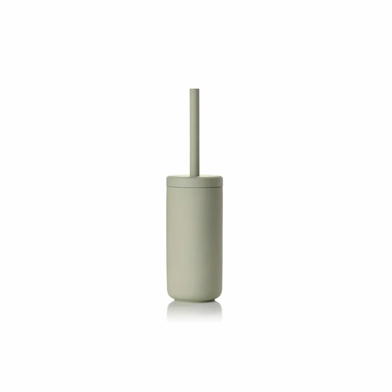 Zone Denmark Toilettenbürste Ume, Toilettenbürstengarnitur, WC-Garnitur, Klobürste, Steinzeug, Eucalyptus, 331857