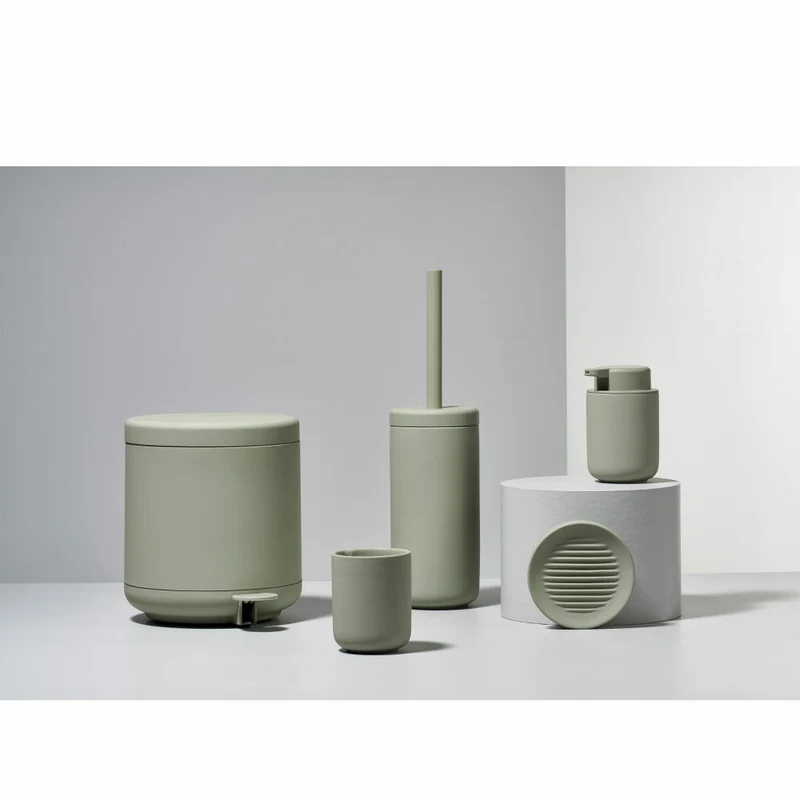 Zone Denmark Seifenschale Ume, Seifenablage, Seifenhalter, Steinzeug, Eucalyptus Green, Ø 12 cm, 331859