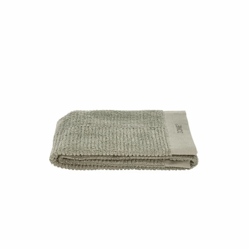Zone Denmark Badehandtuch Classic, Duschtuch, Badetuch, Strandtuch, Handtuch, Eucalyptus Green, 140 x 70 cm, 331872