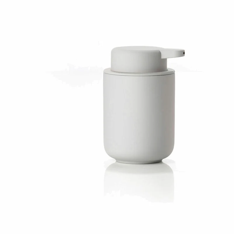 Zone Denmark Seifenspender Ume, Seifendosierer, Dosierspender, Steinzeug, Soft Grey, 250 ml, 331923