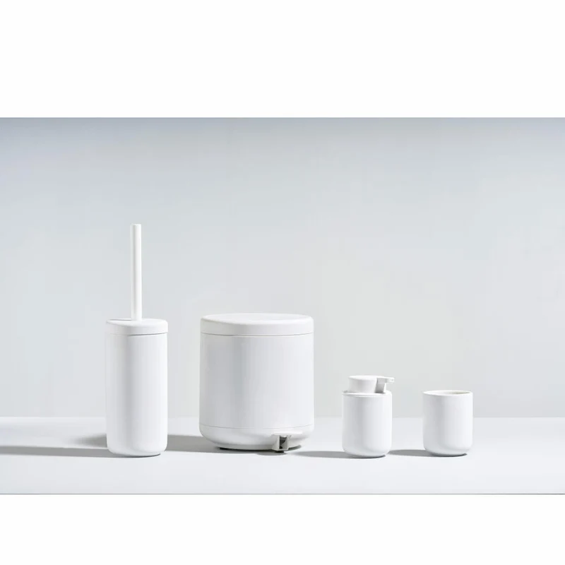 Zone Denmark Toilettenbürste Ume, Toilettenbürstengarnitur, WC-Garnitur, Klobürste, Steinzeug, Grey Soft, 331927