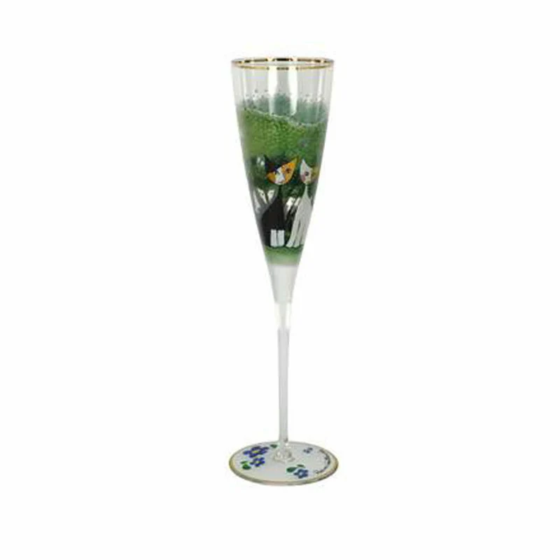 Goebel Sektglas Rosina Wachtmeister - Una passeggiata nel verde, Champagnerglas, Sekt, Glas, 66926441