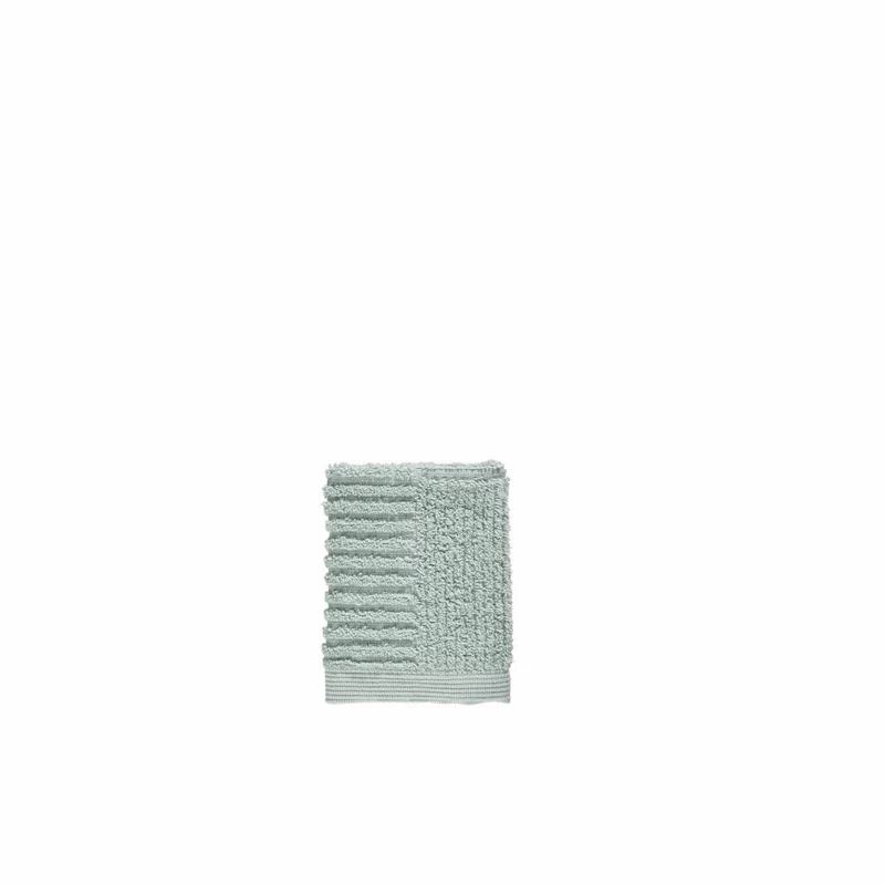 Zone Denmark Waschlappen Classic, Waschhandschuh, Baumwolle, Dusty Green, 30 x 30 cm, 331944