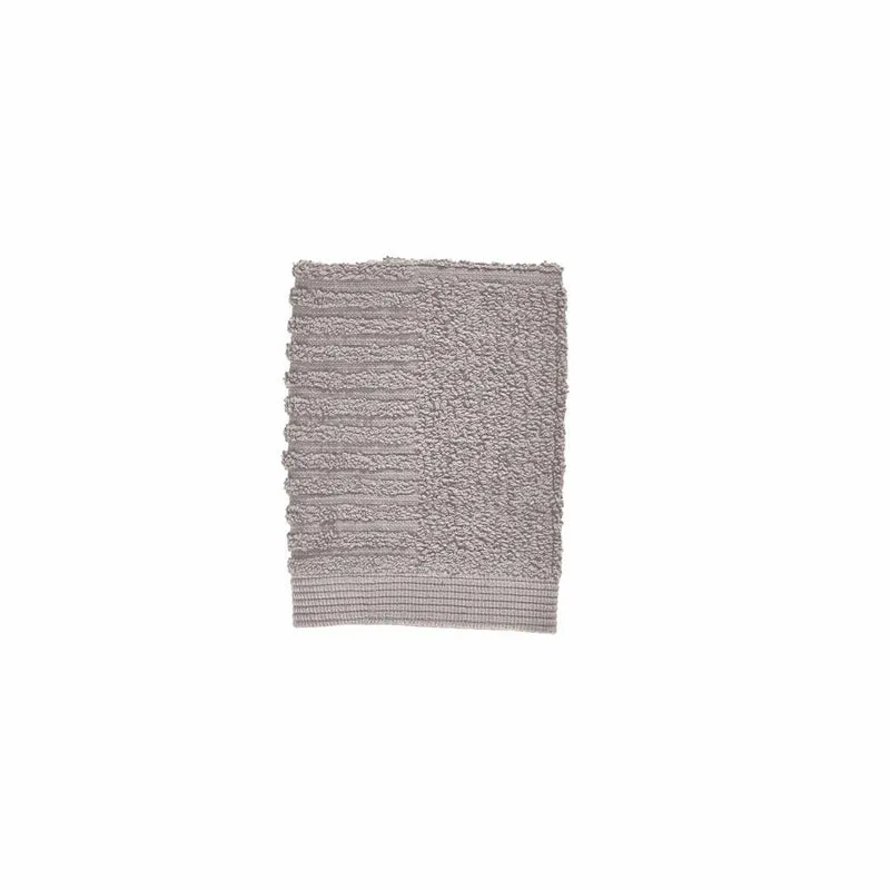 Zone Denmark Waschlappen Classic, Waschhandschuh, Baumwolle, Gull Grey, 30 x 30 cm, 331948