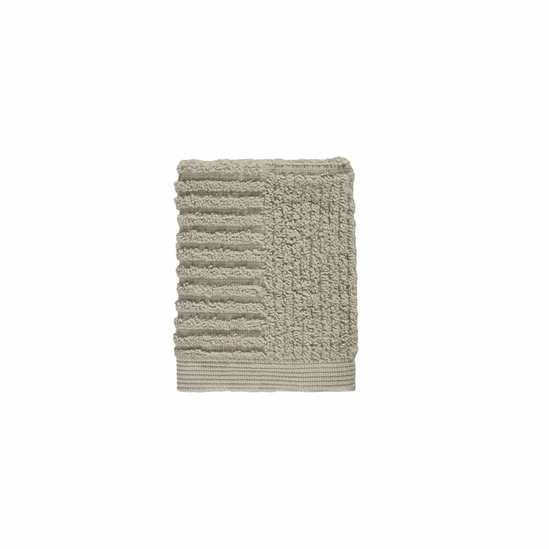 Zone Denmark Waschlappen Classic, Waschhandschuh, Baumwolle, Eucalyptus Green, 30 x 30 cm, 331949