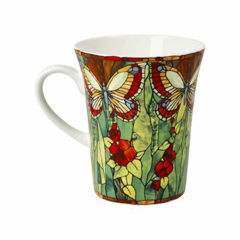 Goebel Künstlertasse Tiffany - Schmetterlinge, Tasse, Kaffeetasse, Teetasse, Fine Bone China, 67003071