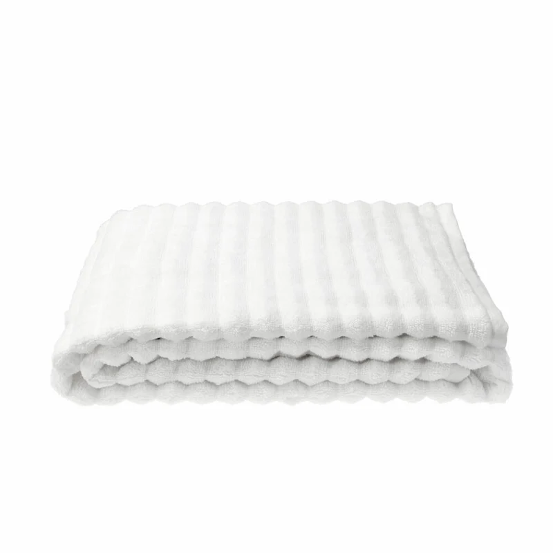 Zone Denmark Strandtuch Inu, Badetuch, Duschtuch, Badehandtuch, Handtuch, Baumwolle, White, 180 x 100 cm, 28247