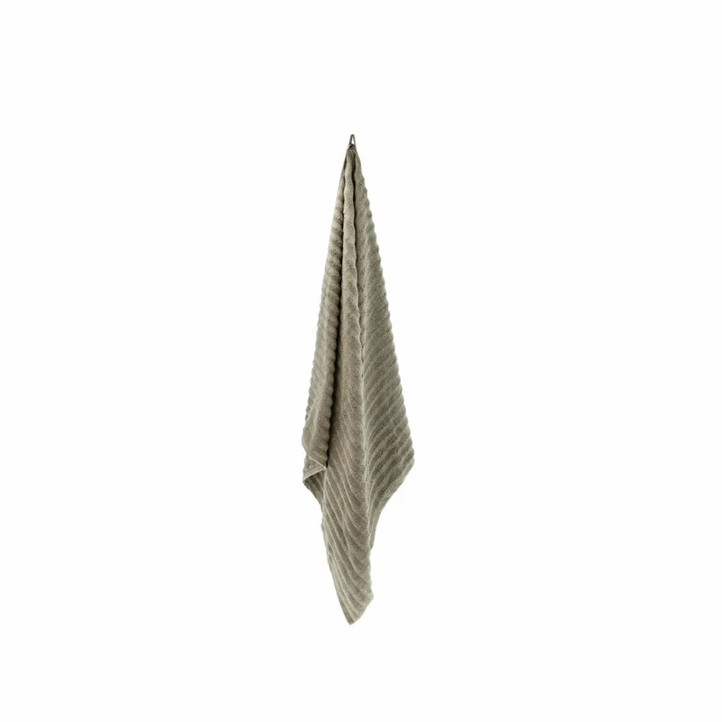 Zone Denmark Strandtuch Inu, Badetuch, Duschtuch, Badehandtuch, Handtuch, Baumwolle, Taupe, 180 x 100 cm, 28248